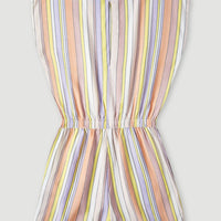 Talia Playsuit | Multi Stripe