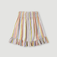 Lilia Smocked Skirt | Multi Stripe