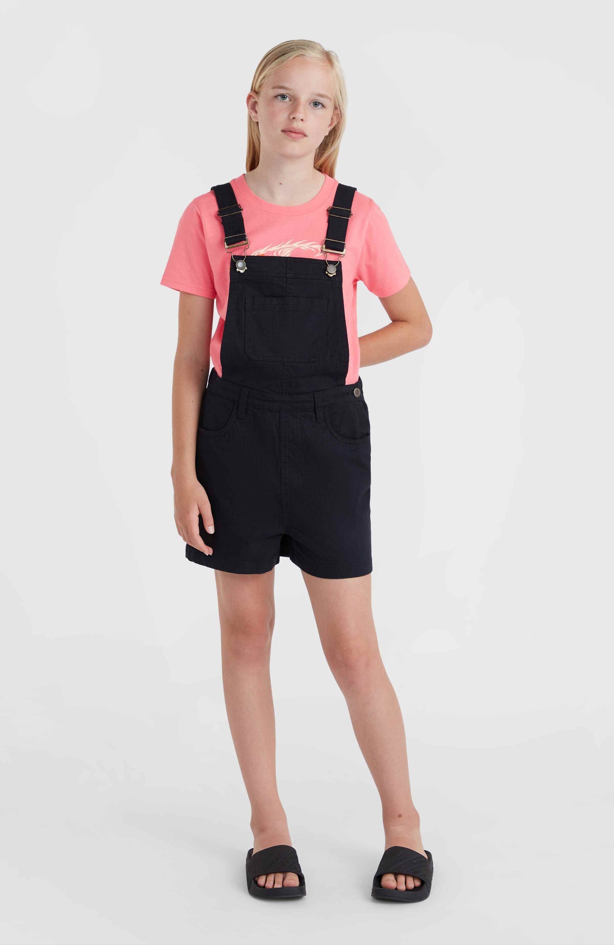 Mix and Match Dungaree | Black Out