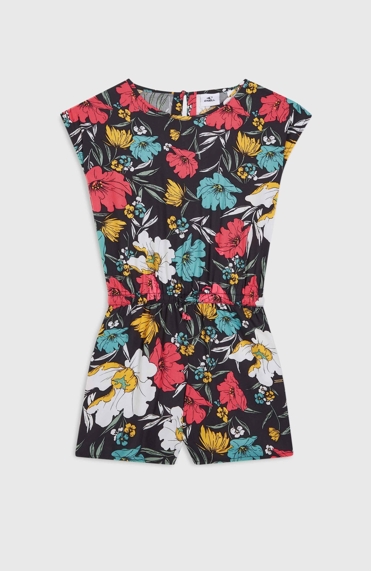 Talia Playsuit | Black/Blue Bluemchen