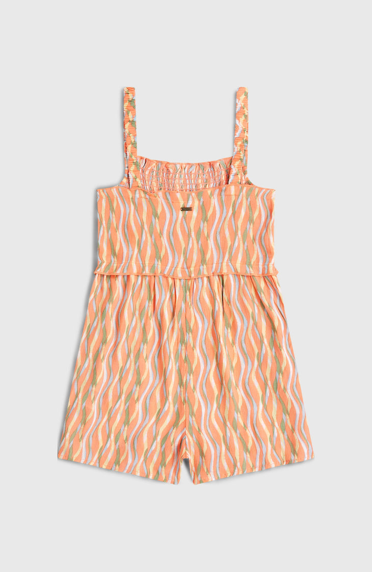 O’Neill Woven Playsuit | Funky Peach Swirly