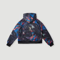 Rutile Hooded Fleece | Black Future Fade