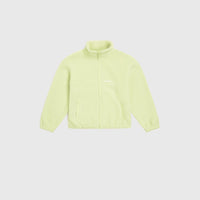 High-Pile Full-Zip Fleece | Lime Wash