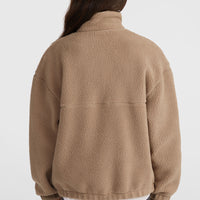 High-Pile Full-Zip Fleece | Concrete