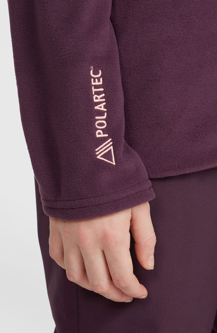 Jack's Polartec® 100 Half-Zip Fleece | Aubergine
