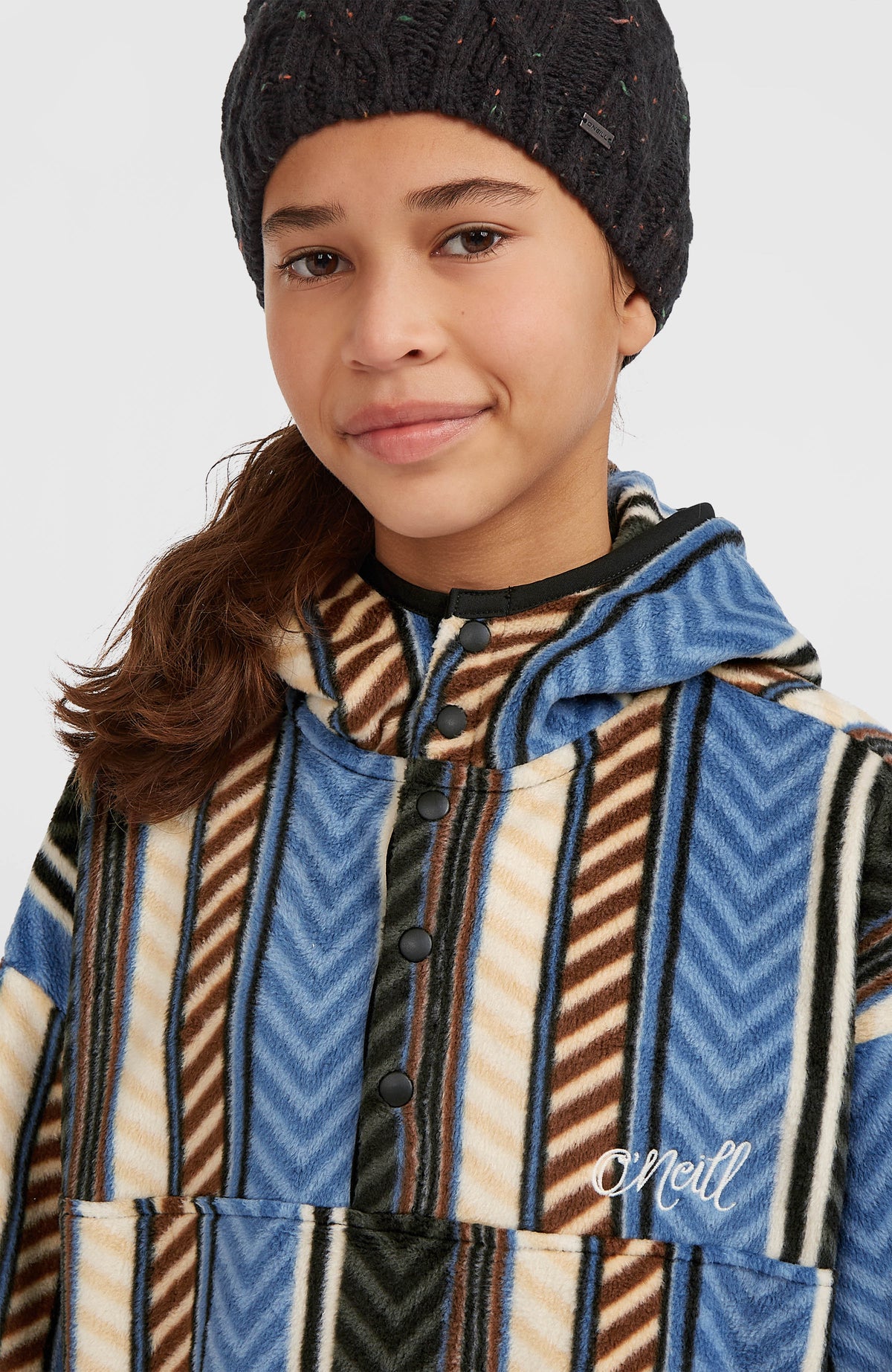 Superfleece Half-Zip Hoodie | Blue Vintage O'Neill Stripe
