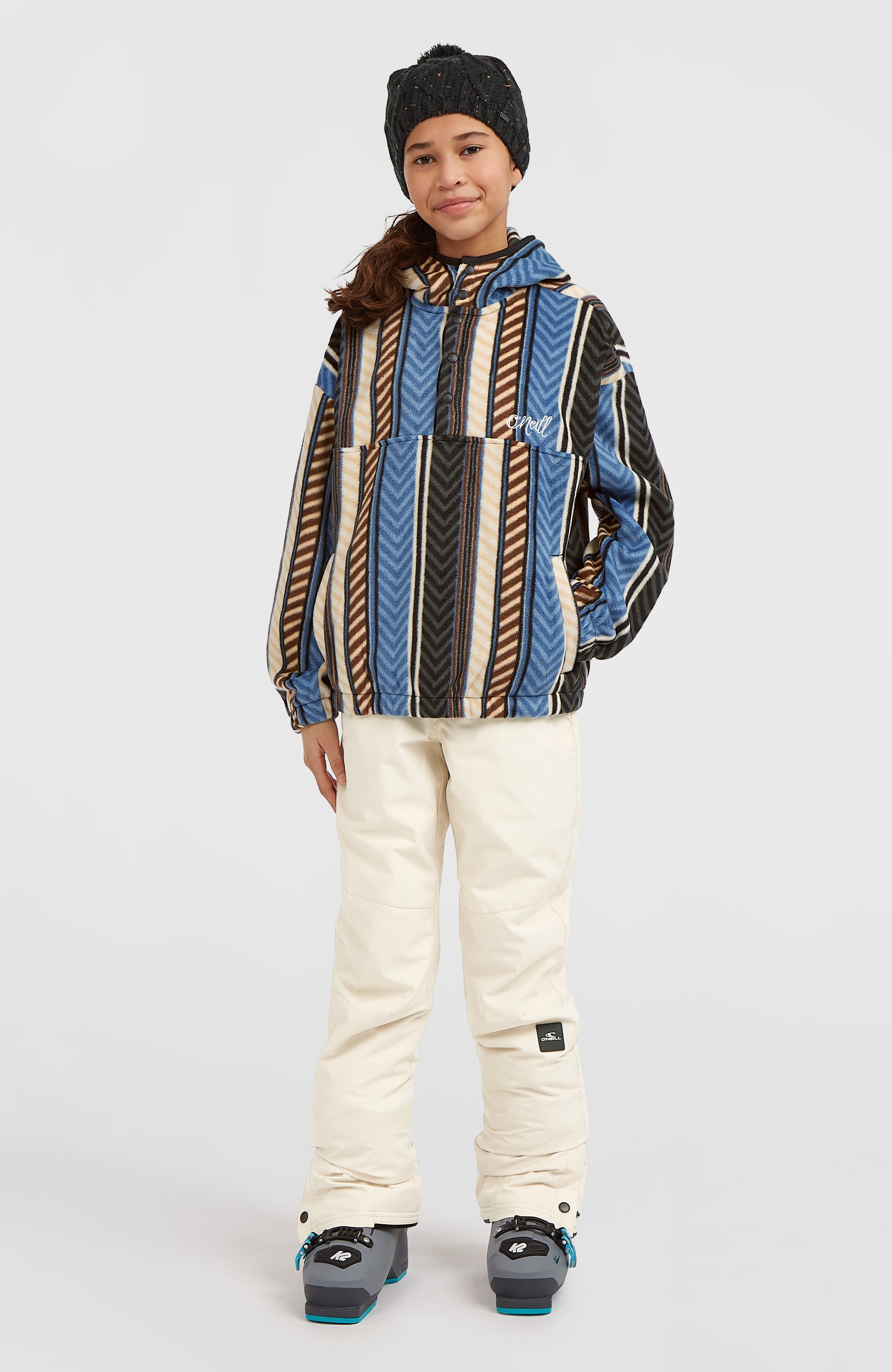 Superfleece Half-Zip Hoodie | Blue Vintage O'Neill Stripe – O'Neill