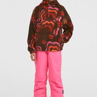 Superfleece Half-Zip Hoodie | Brown Originals Flower