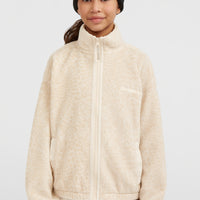 High-Pile Full-Zip Fleece | Macaron Animalica