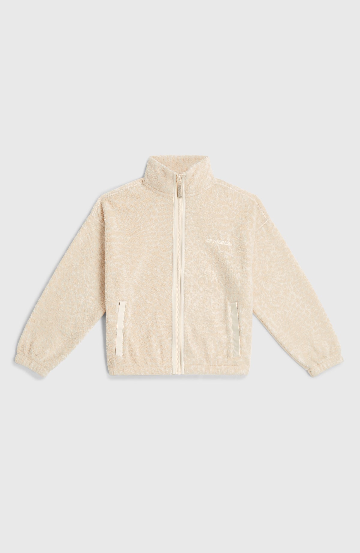 High-Pile Full-Zip Fleece | Macaron Animalica