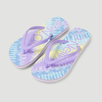 Moya Sandals | Blue Tie Dye