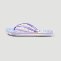 Moya Sandals | Blue Tie Dye