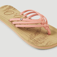 Ditsy Sandals | Georgia Peach