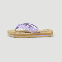 Ditsy Sandals | Purple Rose