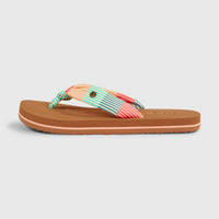 Ditsy Sun  Sandals | Stipple Stripe