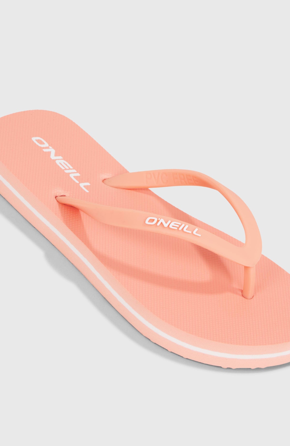 Profile Logo Sandals | Coral Pink