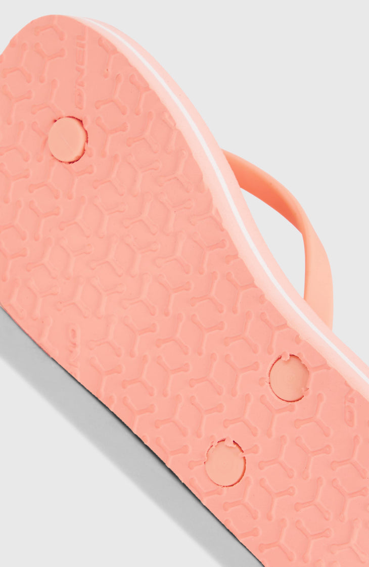 Profile Logo Sandals | Coral Pink