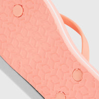 Profile Logo Sandals | Coral Pink