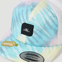 Flood Trucker Cap | Blue Tie Dye