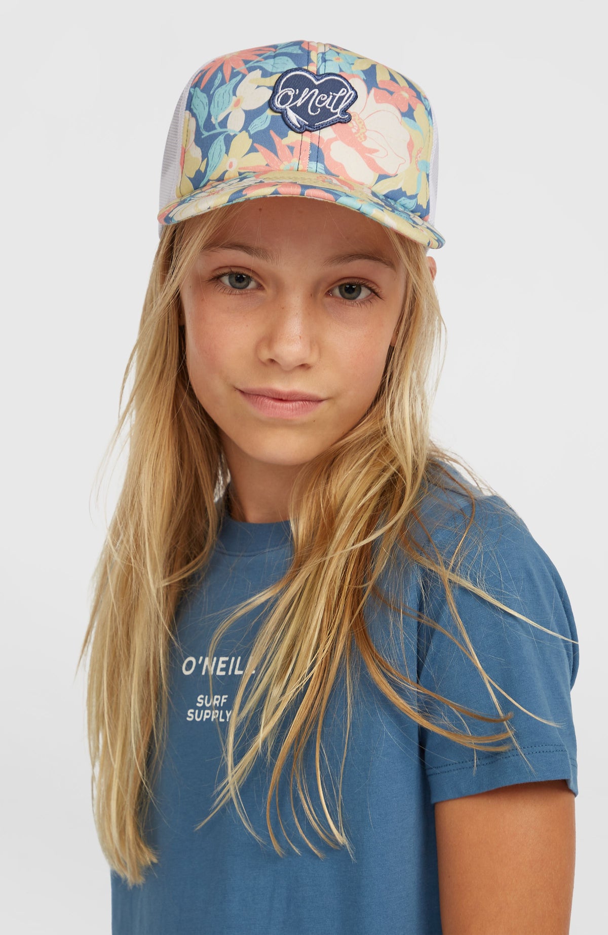 Flood Trucker Cap | Blue Santa Monica