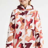 Lite Printed Snow Jacket | Purple Hiker Camo