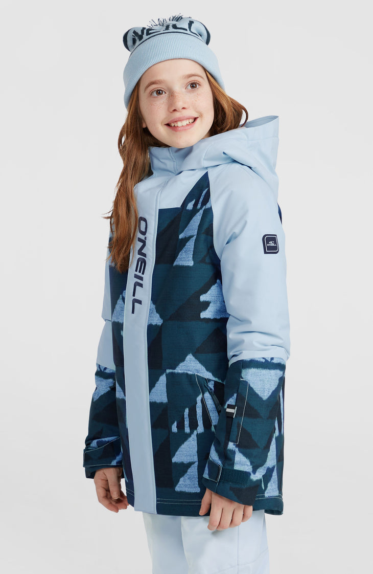 O'Riginals Snow Jacket | Blue Triangle Ikat