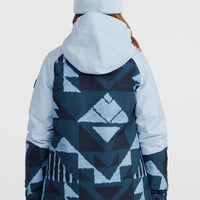 O'Riginals Snow Jacket | Blue Triangle Ikat