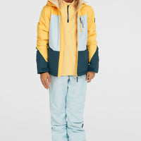 Carbonite Snow Jacket | Ginger Pastel Colour Block