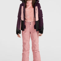 Carbonite Snow Jacket | Aubergine Colour Block