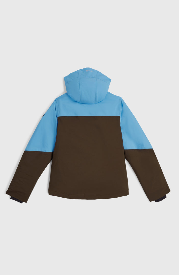 FWC'Cruz Triple Snow Jacket | Coffee Bean Colour Block
