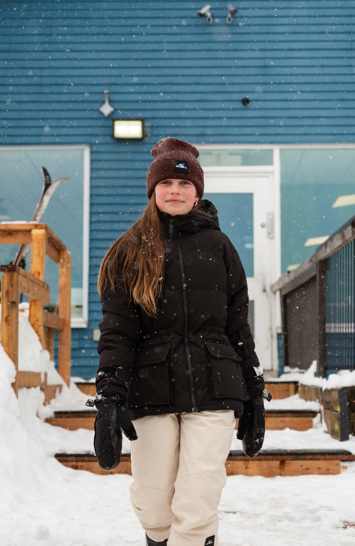 FWC'Cruz Puffer Snow Jacket | Black Out