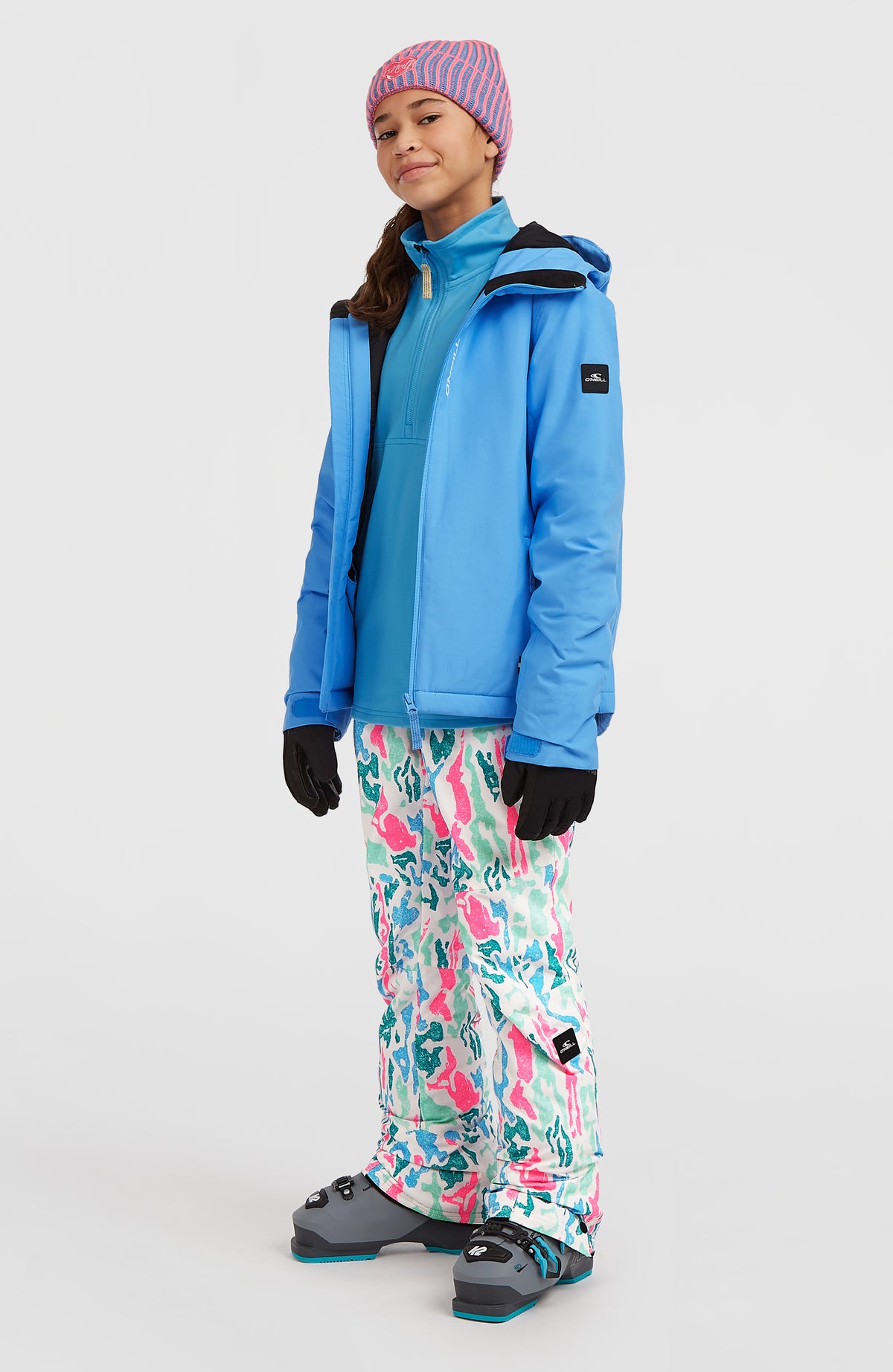 FWC'Cruz Snow Jacket | Blue Poppy