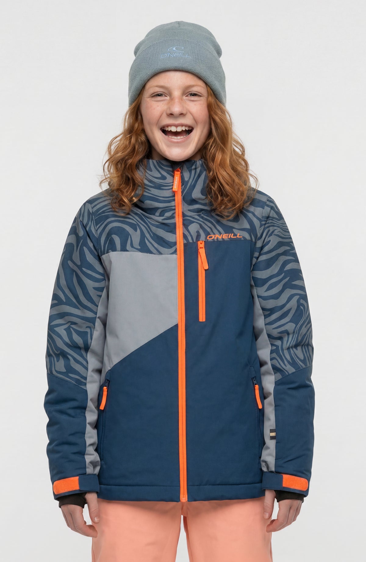 FWC'Cruz Triple Snow Jacket | Blue Swirl Zebra