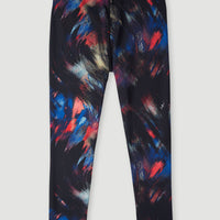 Outdoor Active High-Waist Legging | Black Future Fade