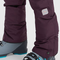 Star Regular Snow Pants | Aubergine