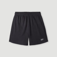 Surfers Not Street Children High-Waist Sweatshorts | Black Out