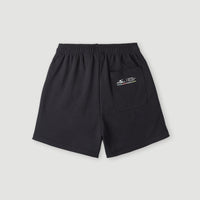 Surfers Not Street Children High-Waist Sweatshorts | Black Out