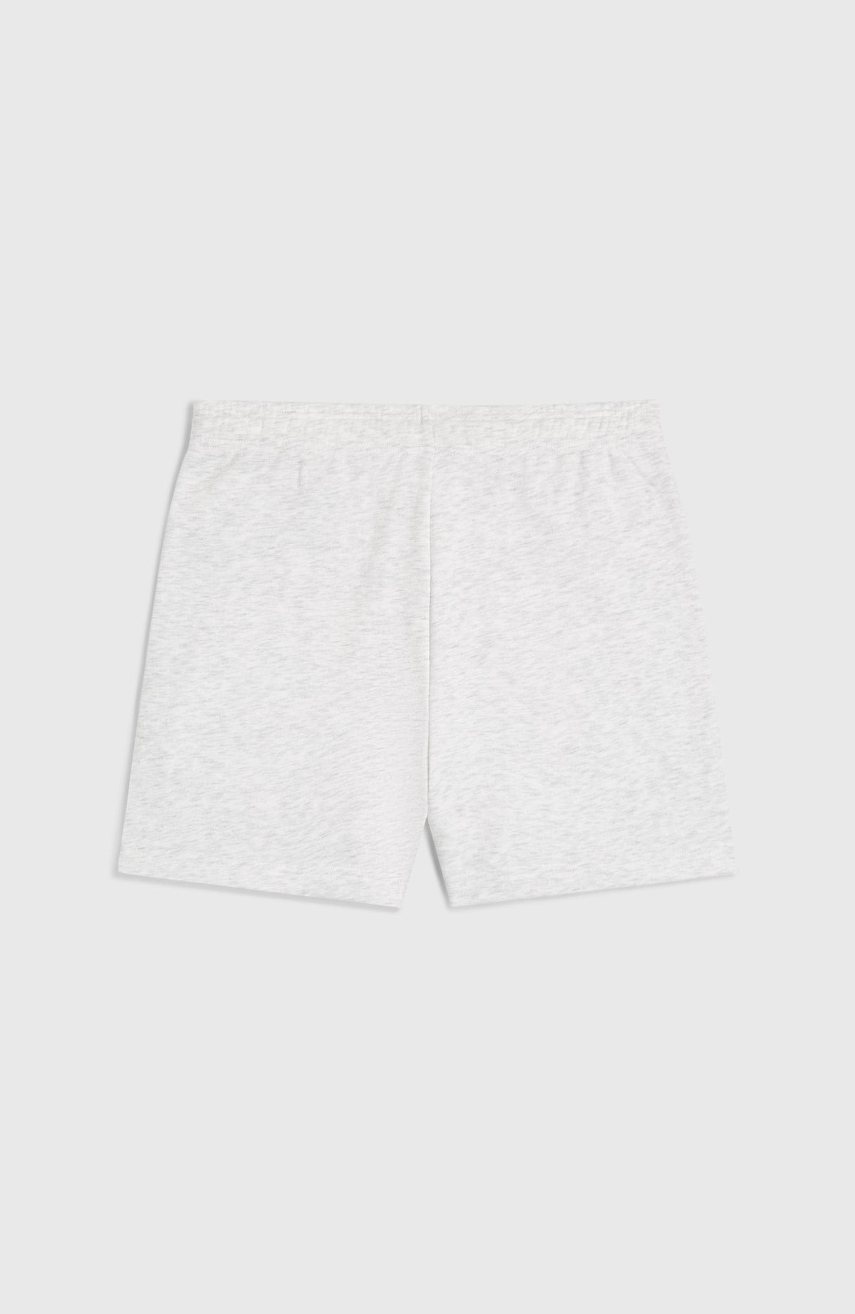 Heart Sweatshorts | White Melange