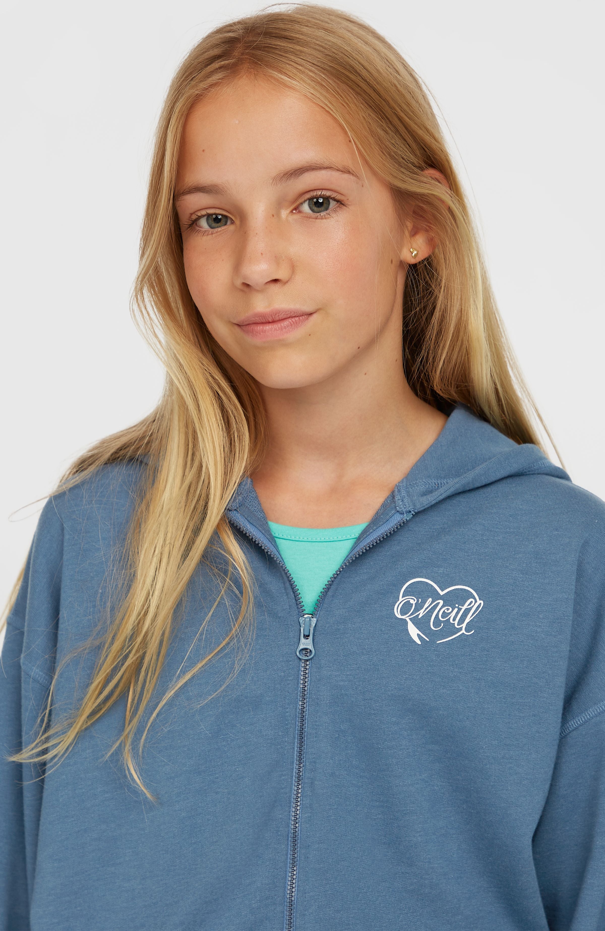 Script Falf-Zip Hoodie | Copen Blue – O'Neill