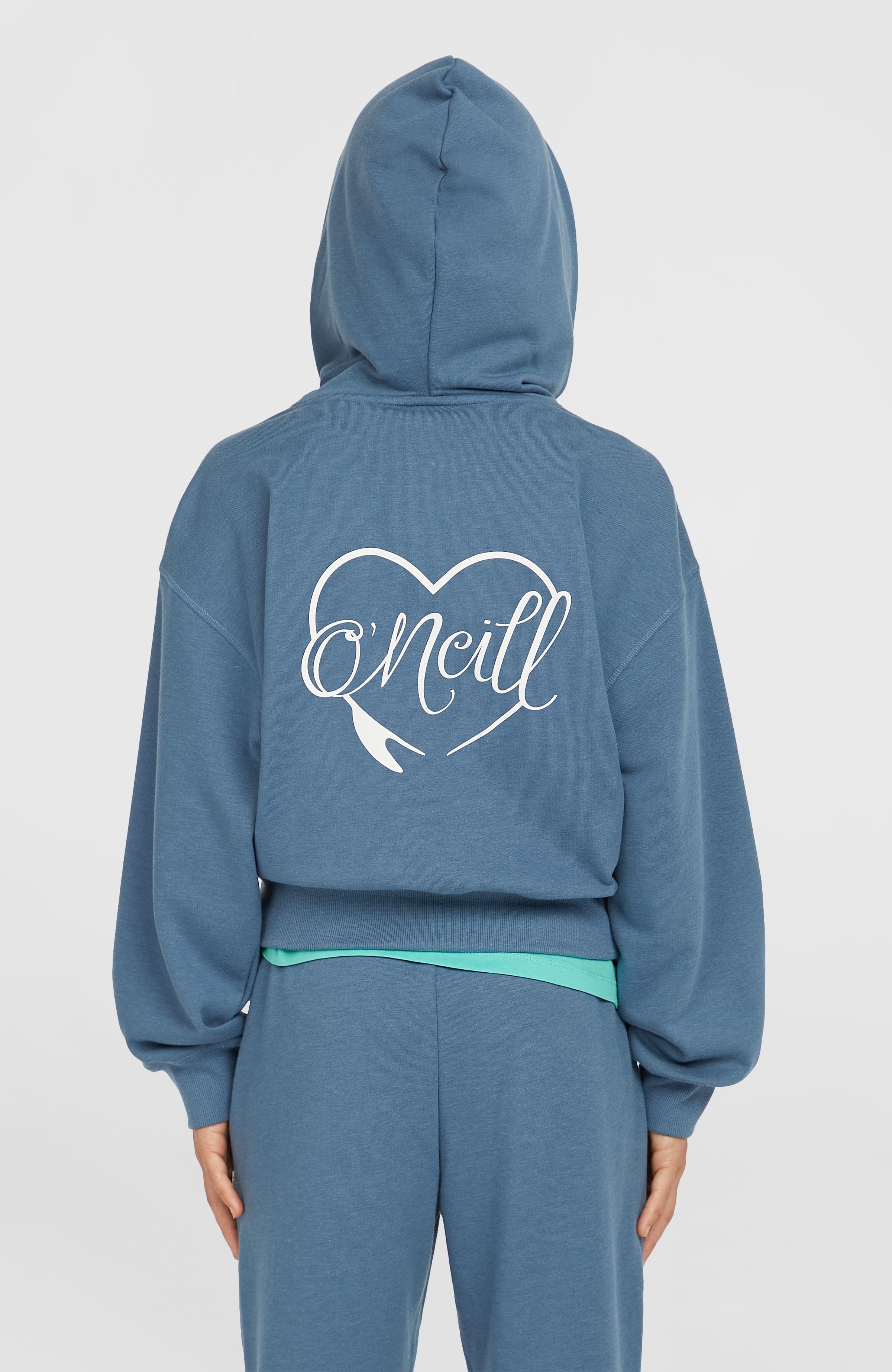 Script Falf-Zip Hoodie | Copen Blue – O'Neill