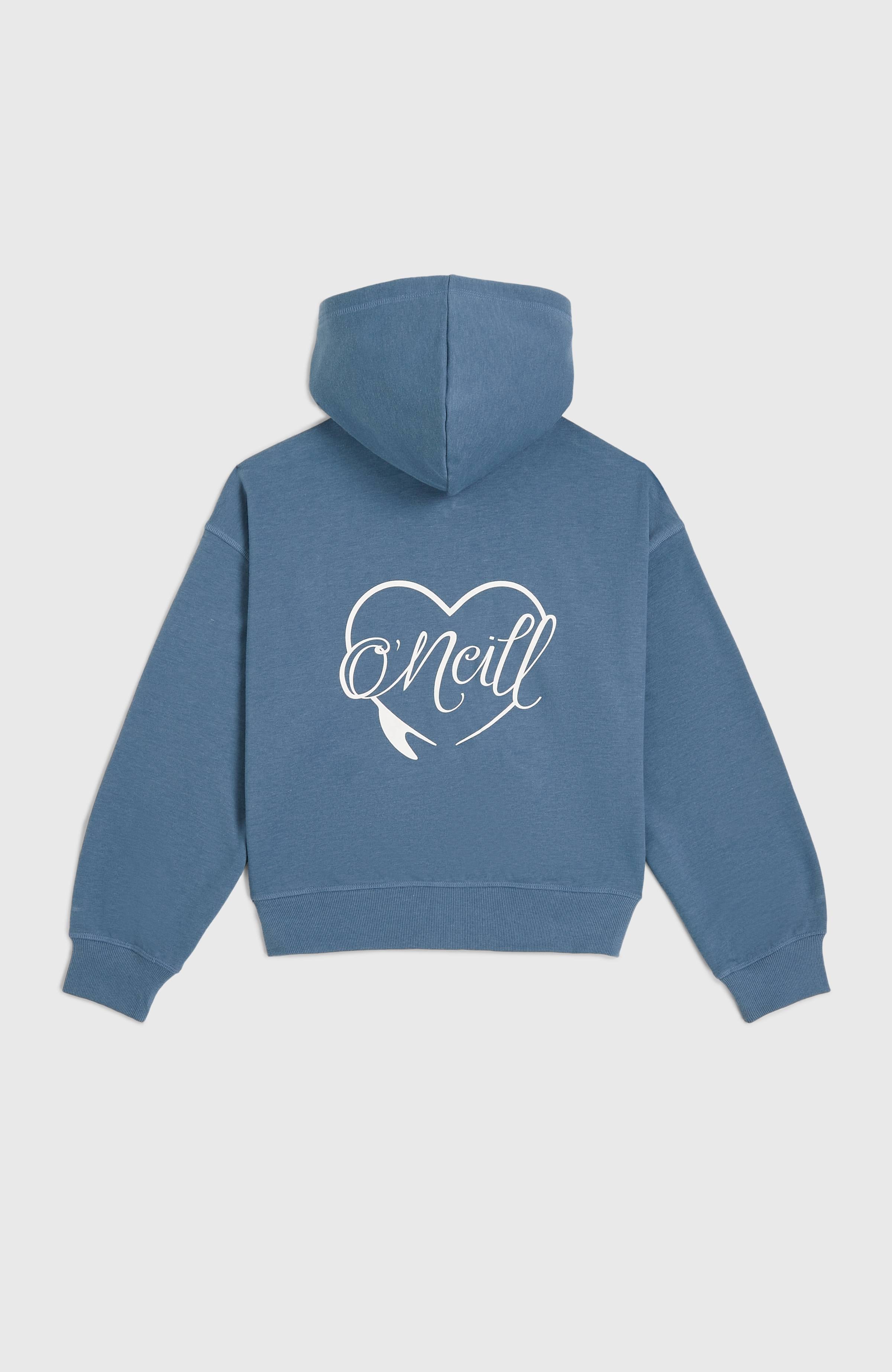 Script Falf-Zip Hoodie | Copen Blue – O'Neill