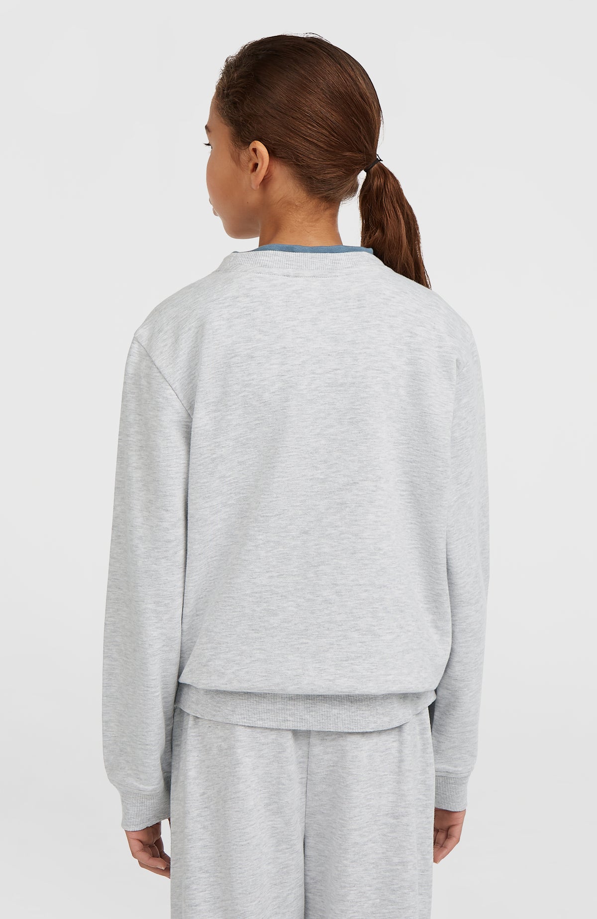 Essentials Crew Sweatshirt | White Melange
