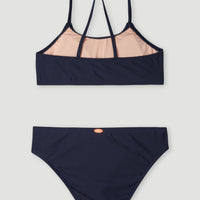 Essentials Bralette Bikini Set | Peacoat