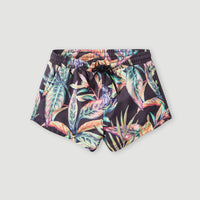 Anglet Swimshorts | Black Tropical Flower