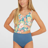 Cali Holiday Swimsuit | Blue Santa Monica