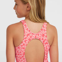 Essentials Swimsuit | Pink Milliflower