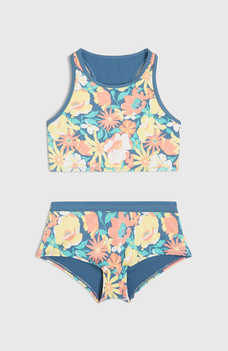 Cali Holiday Bikini Set | Blue Santa Monica