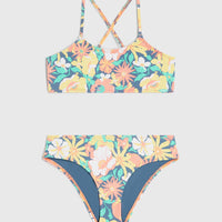 Essentials Bralette Bikini Set | Blue Santa Monica