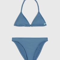 Essentials Triangle Bikini Set | Copen Blue