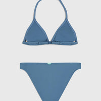 Essentials Triangle Bikini Set | Copen Blue